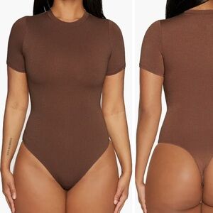 Naked Wardrobe Crewneck Bodysuit